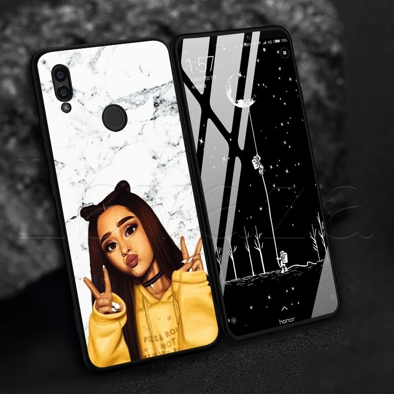 Мягкий силиконовый чехол Lavaza Melanin Poppin Black Queen для Honor Note 6A 7A 7X 8A 8X 8C 9 9X 10 20 20S 9A 10X Y6P Pro