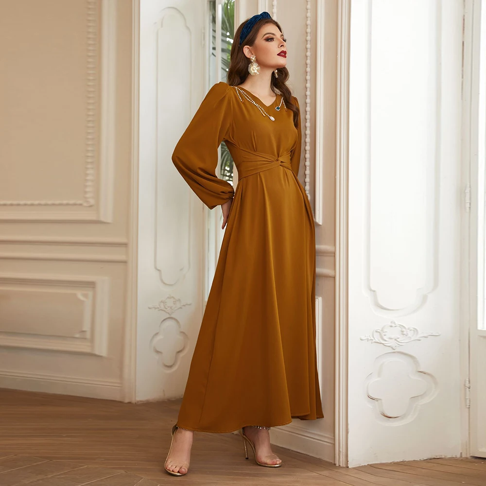Халат Djellaba Femme Abaya Дубай Турция кафтан арабский хиджаб мусульманское платье