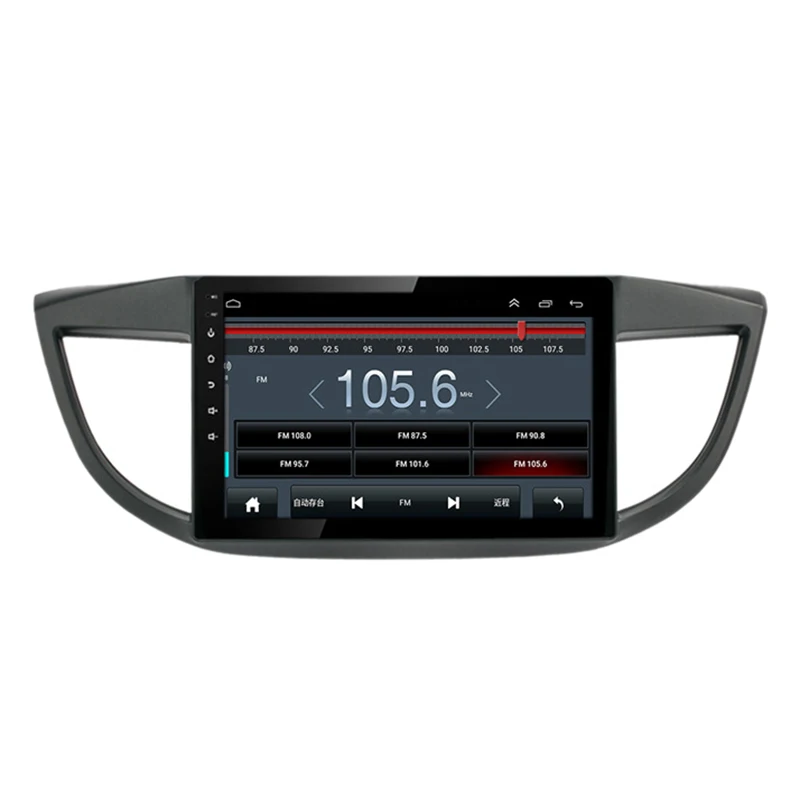 2 Din Car Radio 10.1 Inch Hd Mp5 Multimedia Player Android 8.1 Gps Navigation Wifi Bluetooth for Honda CRV 2012-20 | Автомобили и