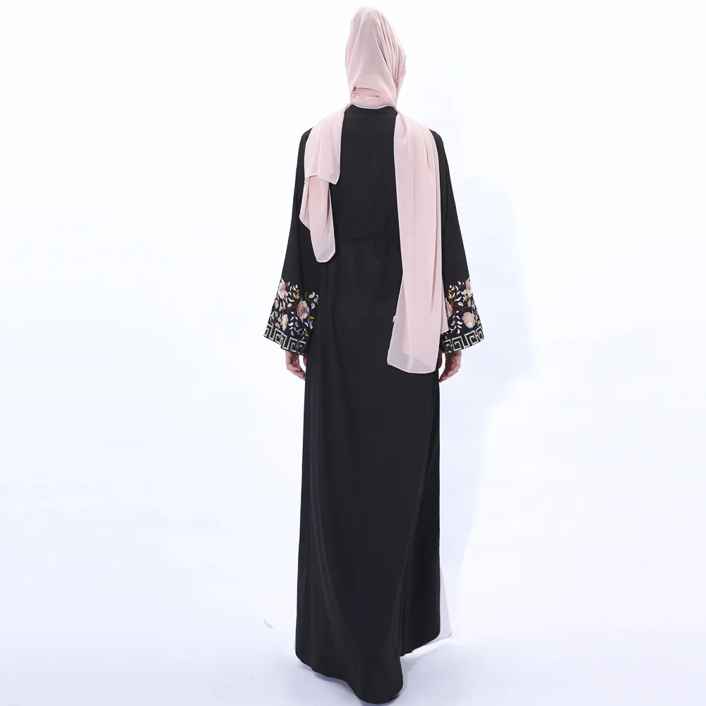 musulman High-end Abaya Women Muslim Dress Embroidery Jubah Hijab abayas islamic clothing Marocain Long Robe Jilbab Kaftan | Тематическая