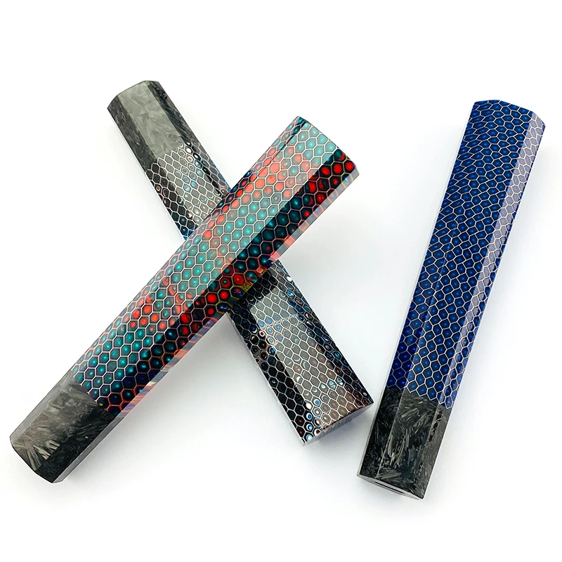 1 шт. восьмиугольная ручка для кухонного ножа в японском стиле из углеродного