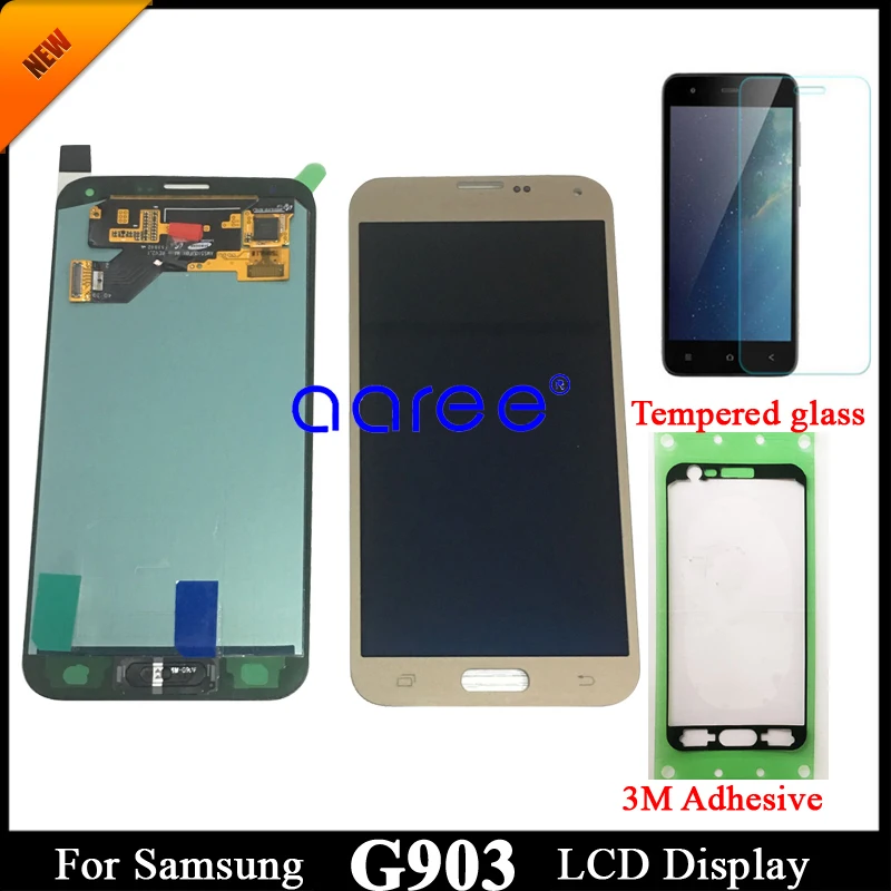 Клей+ Super AMOLED для samsung S5 NEO lcd G903F Disaplay ЖК-экран сенсорный дигитайзер сборка Главная Кнопка
