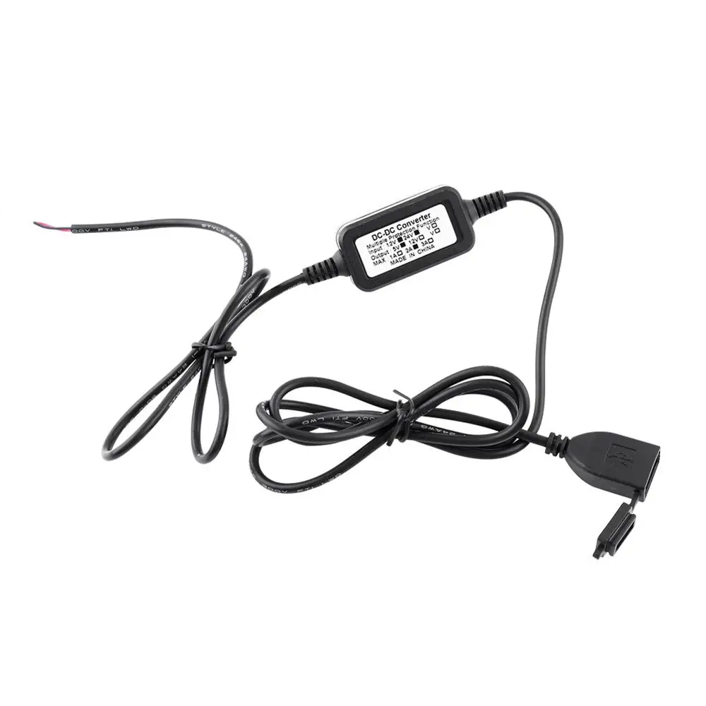 12 V-24 V скрытый Водонепроницаемый ABS Пластик USB порт питания гнездо Зарядное Устройство мотор Зарядное устройство подходит для мотоцикла смартфон, GPS