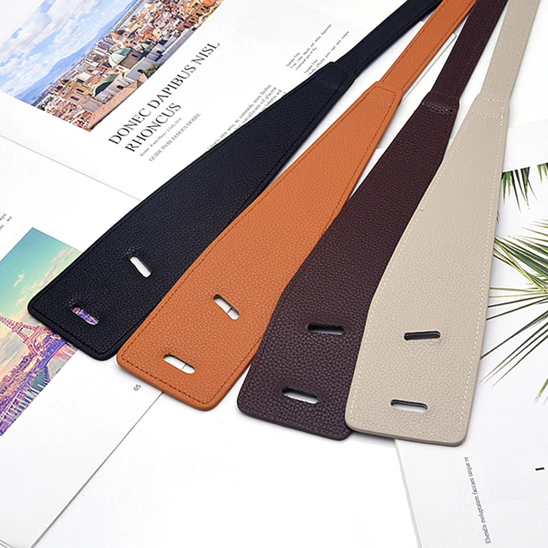 

Women Knot Pu Leather Belts For Women Soft Knotted Strap Belt Long Dress Accessories Lady Waistbands