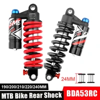 mountain bike downhill rear shock 190mm 200m 210mm 220mm 240mm 550lbs mtb dh shocks compatible with dnm rcp 2s