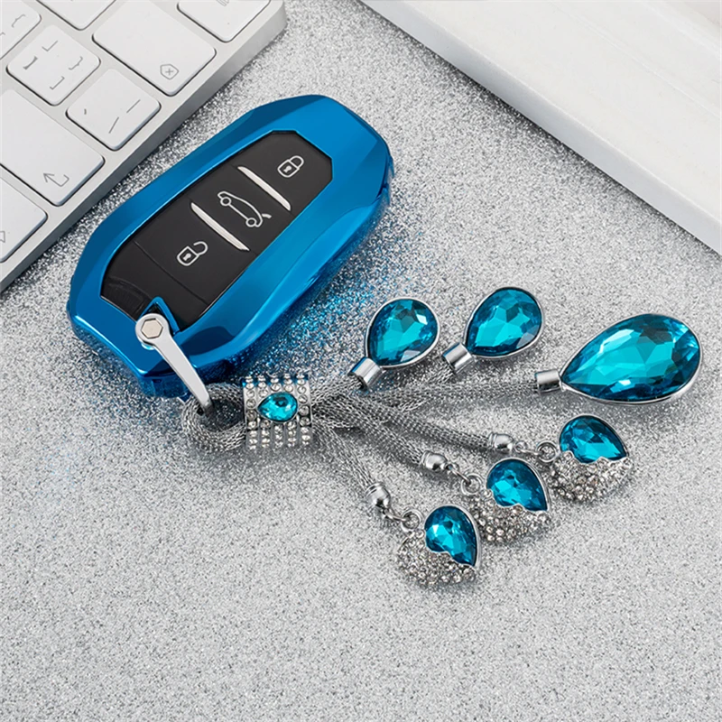 Чехол для автомобильного ключа защитный чехол Citroen C4 кактус C5 C3 C4L peugeot 508 2008 3008 408