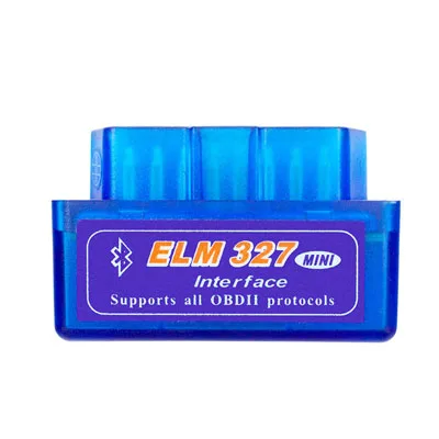 Синий ELM 327 OBD2 сканер для VW Volkswagen Passat Gold Jetta CC V2.1 ELM327 интерфейс Bluetooth OBDII Автомобильный сканер для диагностики инструмент - Цвет: Синий