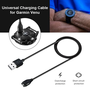 For Garmin Fenix 5S Venu 2 Smart Watch Smart Accessories Black 1m USB
Data Fast Charging Cable Wearable Devices Accessories