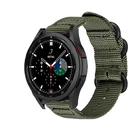 Ремешок Nato для Samsung Galaxy watch 4 44 мм 4 мм 0 ммclassic3 46 мм42 ммActive 2 band FrontierHuawei watch GT 2, браслет 182022 мм