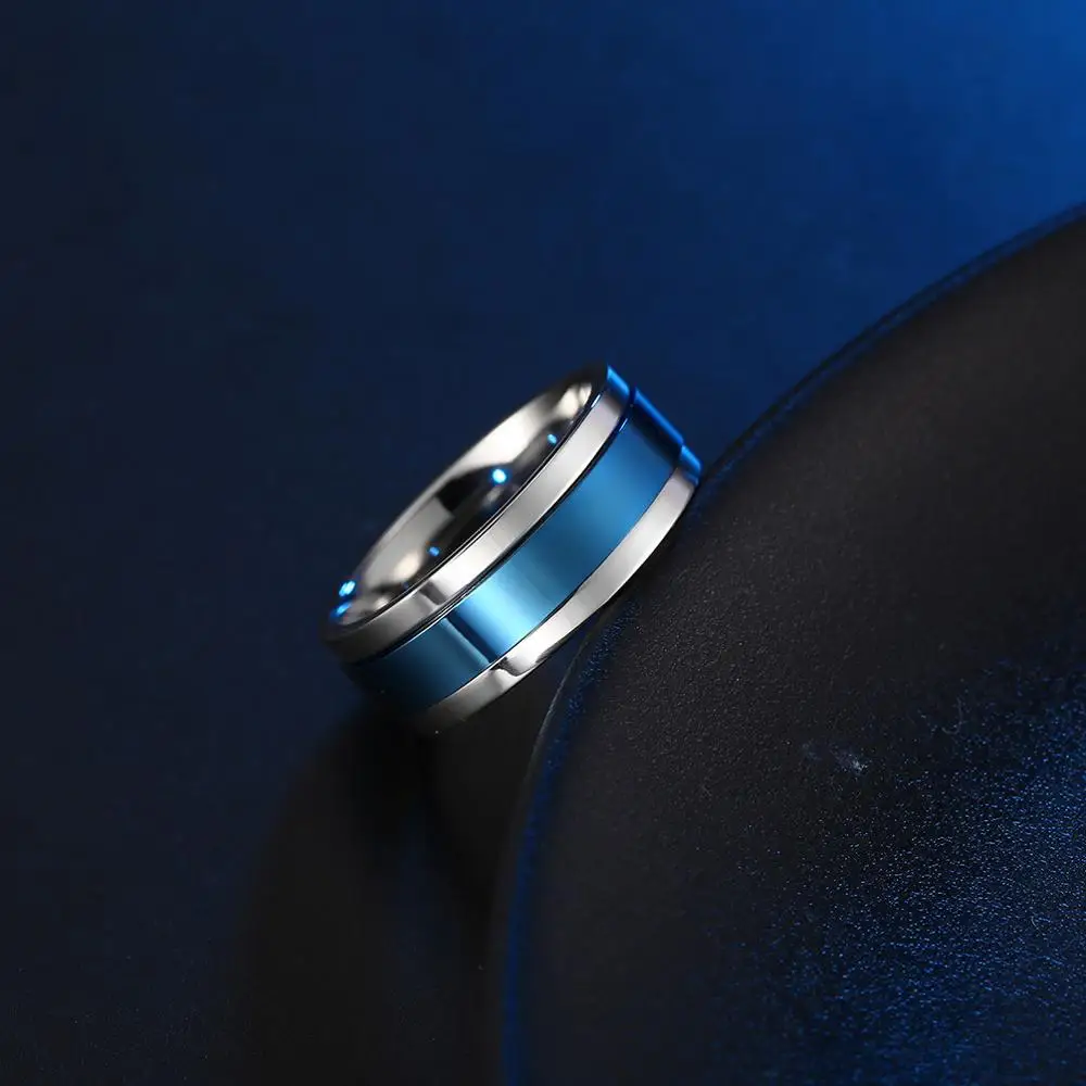Модные крутые мужские и женские кольца из нержавеющей стали с поворотом на палец