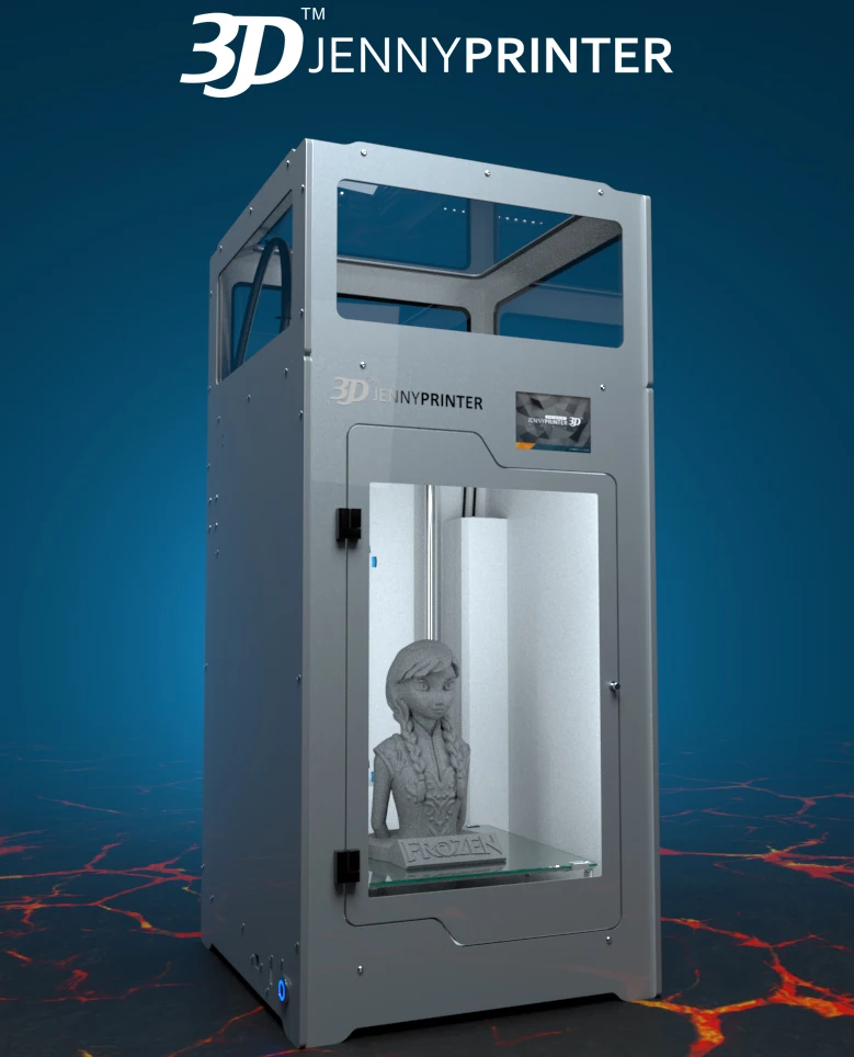 Новинка! Jennyprinter 4 Z370 двойной экструдер с сенсорным экраном автоматический