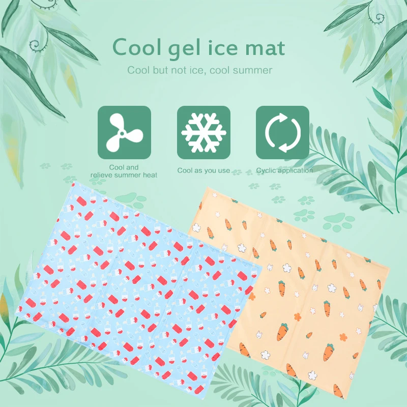 Охлаждающий коврик для собак 1 шт. льда Тедди матрас подушка кошек летняя