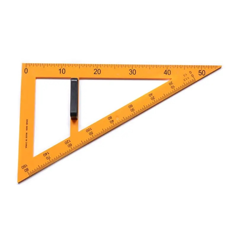 

Multifunction Teaching Ruler Set Triangle Protractor Measurement Ruler Tools U4LD