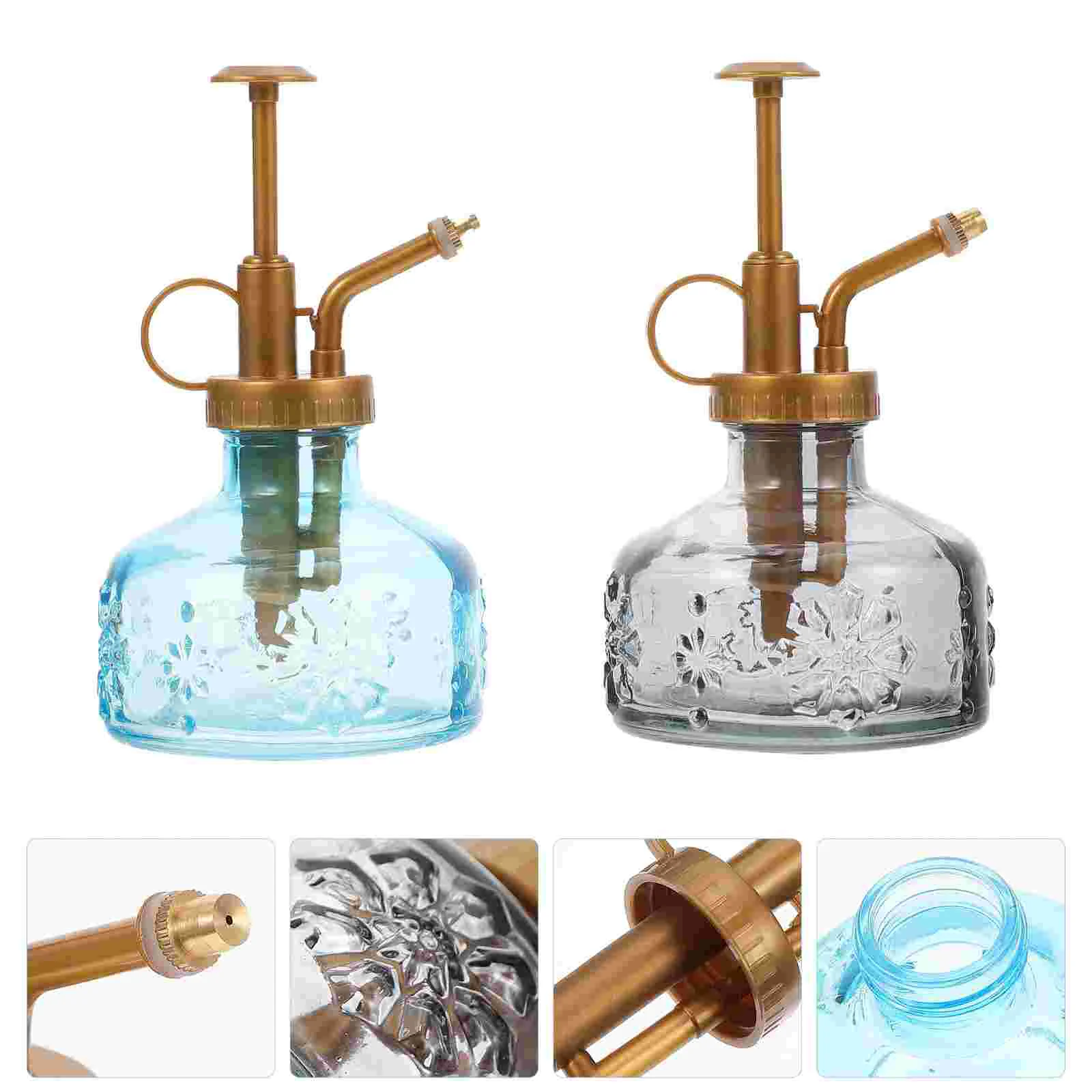 

Горшок для полива цветов в стиле ретро, прочный садовый распылитель, 2 шт.