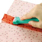 Швейные инструменты, рулон и нажим на клевер, чтобы быстро нажимать швы, которые не тянутся, не создают стресса и не искажают ткань, роликовый толкатель, скребок