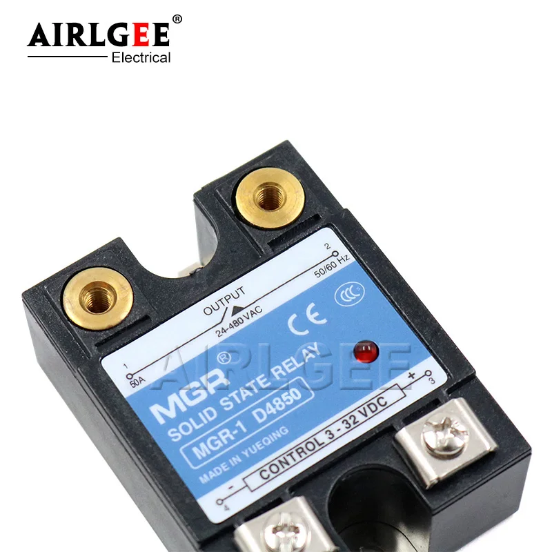 MGR-1 D4850/SSR-50DA Single phase solid state relay 50A DC control AC | Обустройство дома