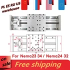 Стол движения по оси Z с ЧПУ для скользящей сцены 100-2000 мм, линейные направляющие, шариковый винт HGR20, SFU1605, SFU1610, поддержка шагового серводвигателя