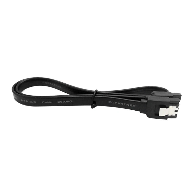 

2020 New Durable High Quality Speed SATA 3.0 6Gb/s 26AWG HDD Hard Drive Data Cable 45cm Straight Signal Cable For Lots Computer