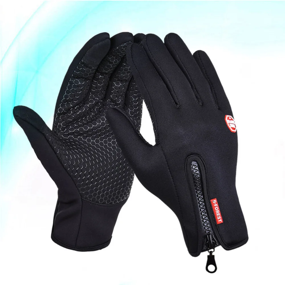 

1 Pair Touch Screen Cold Weather Windproof Warm Glove for Outdoor Sports Cycling Hiking Running Climbing Size