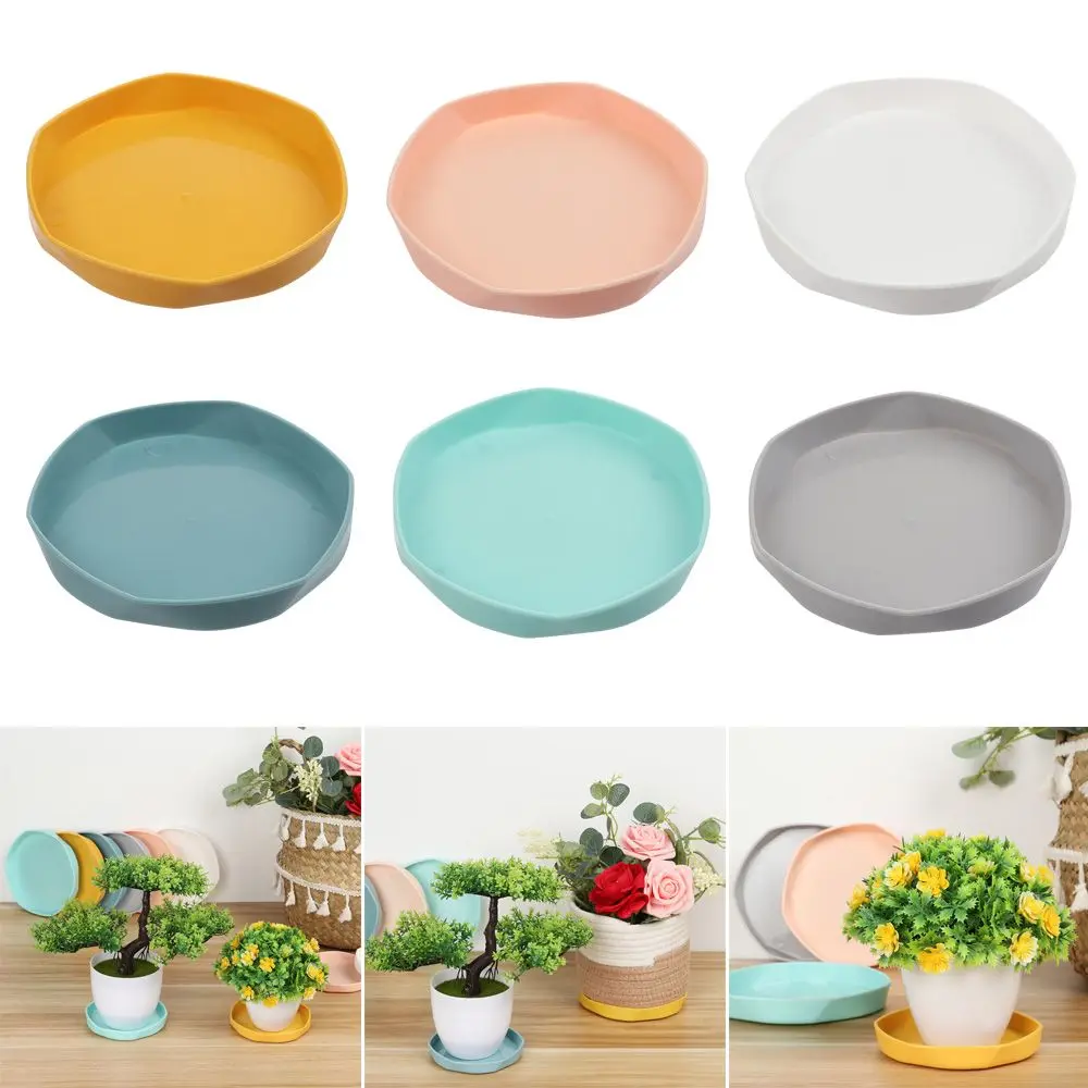 

1Pcs Plastic Heavy Duty Durable Flower Pot Drip Trays Indoor Outdoor Plant Saucer Plastic Tray Saucers