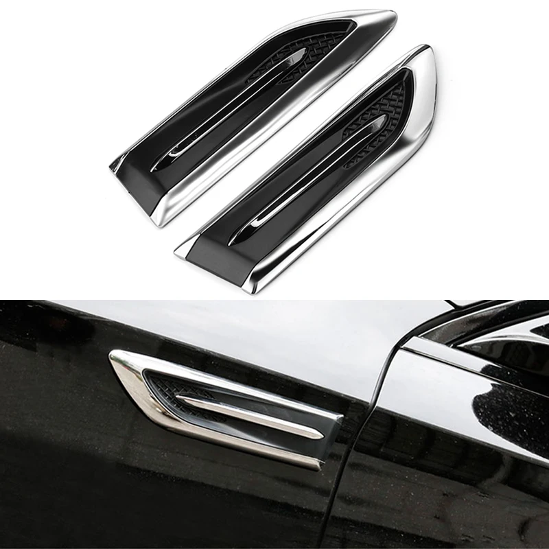 Хромированная накладка из АБС светильник пластика светлая боковая эмблема