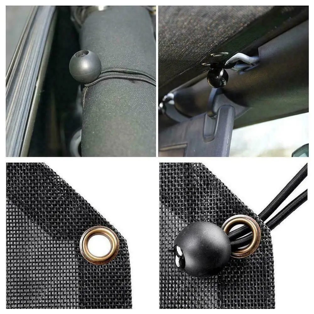 

Chuang Qian Star Eclipse Sun Shade UV Protection Mesh Top Cover Soft Top For Jeep Wrangler JK 2007-2018 2/4 Door