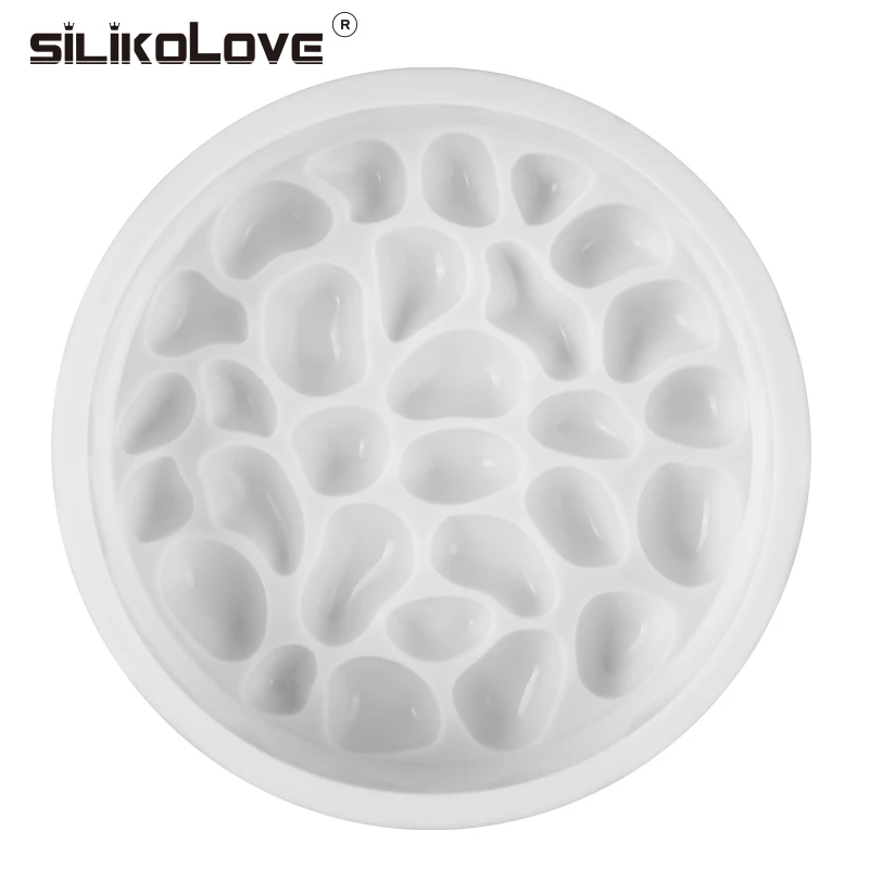 Новая антипригарная форма SILIKOLOVE для выпечки сделай сам формы торта белая круглая
