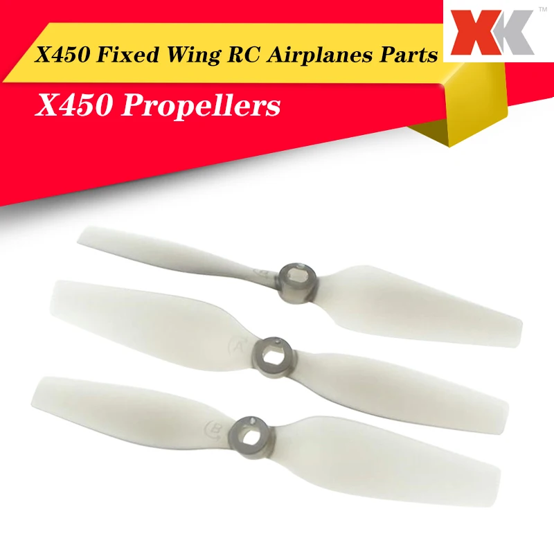 

XK X450 Propellers X450-005 Original CW & CCW Blades for X450 Fixed Wing RC Airplanes Aircraft Parts