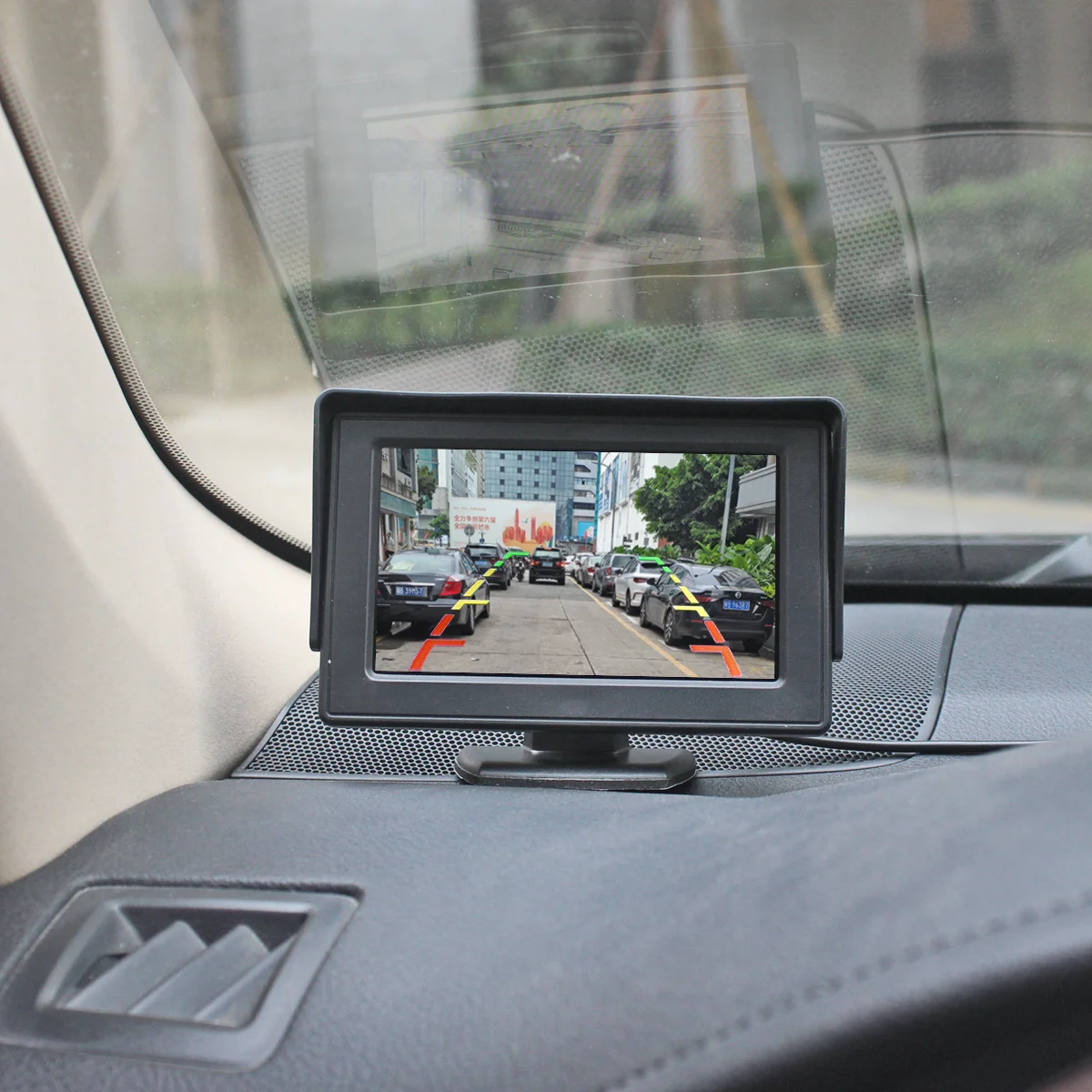 Беспроводной 4 3 дюймовый HD ЖК дисплей DIYSECUR монитор заднего вида Автомобильный