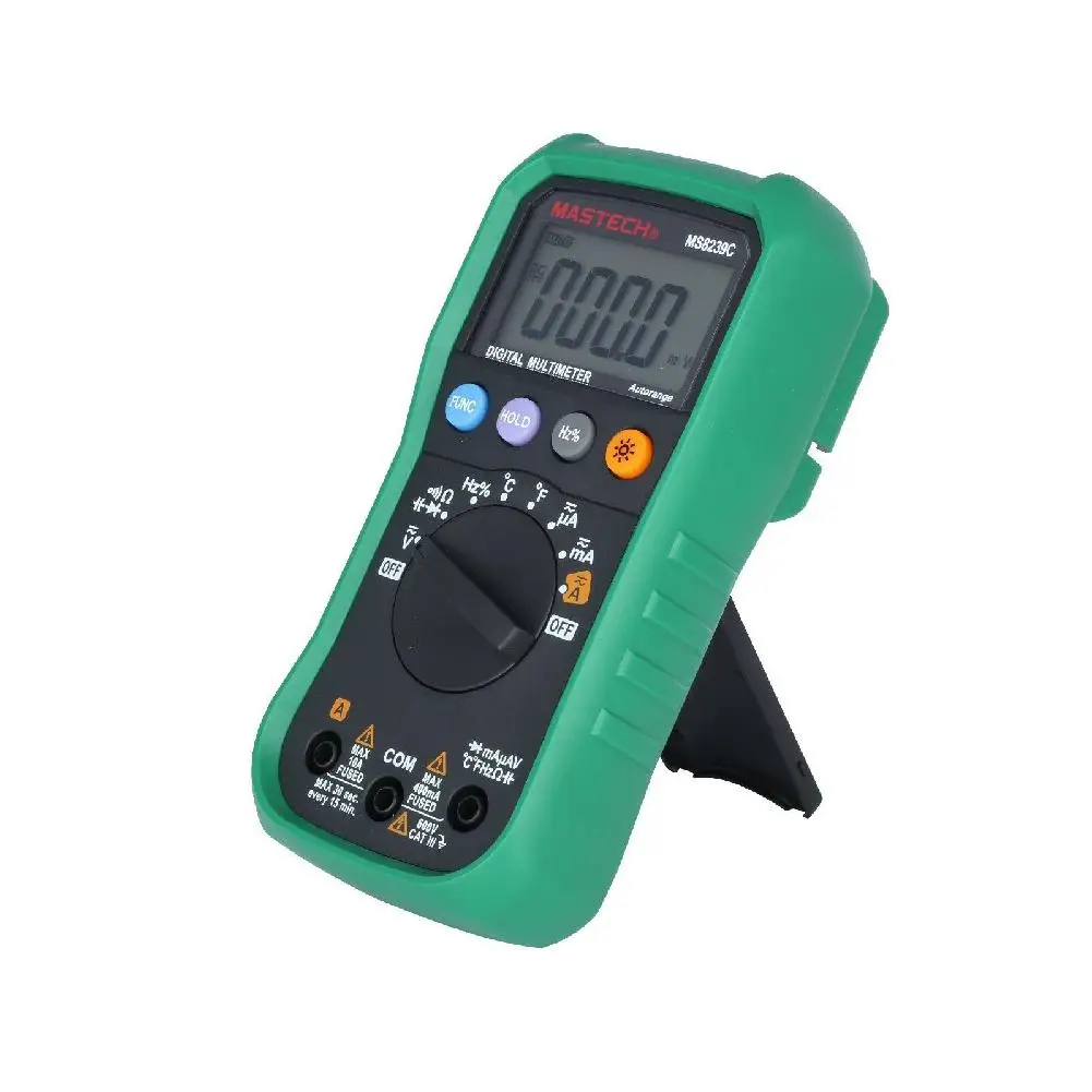 Цифровой автоматический мультиметр Kuulee MASTECH MS8239C тестер переменного и
