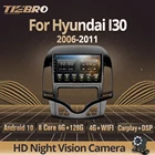 Автомагнитола Tiebro 2DIN для Hyundai-h I30 2006-2011 Android10.0, автомобильное радио, GPS-навигация, Bluetooth-плеер, автомобильная стереосистема Carplay IGO