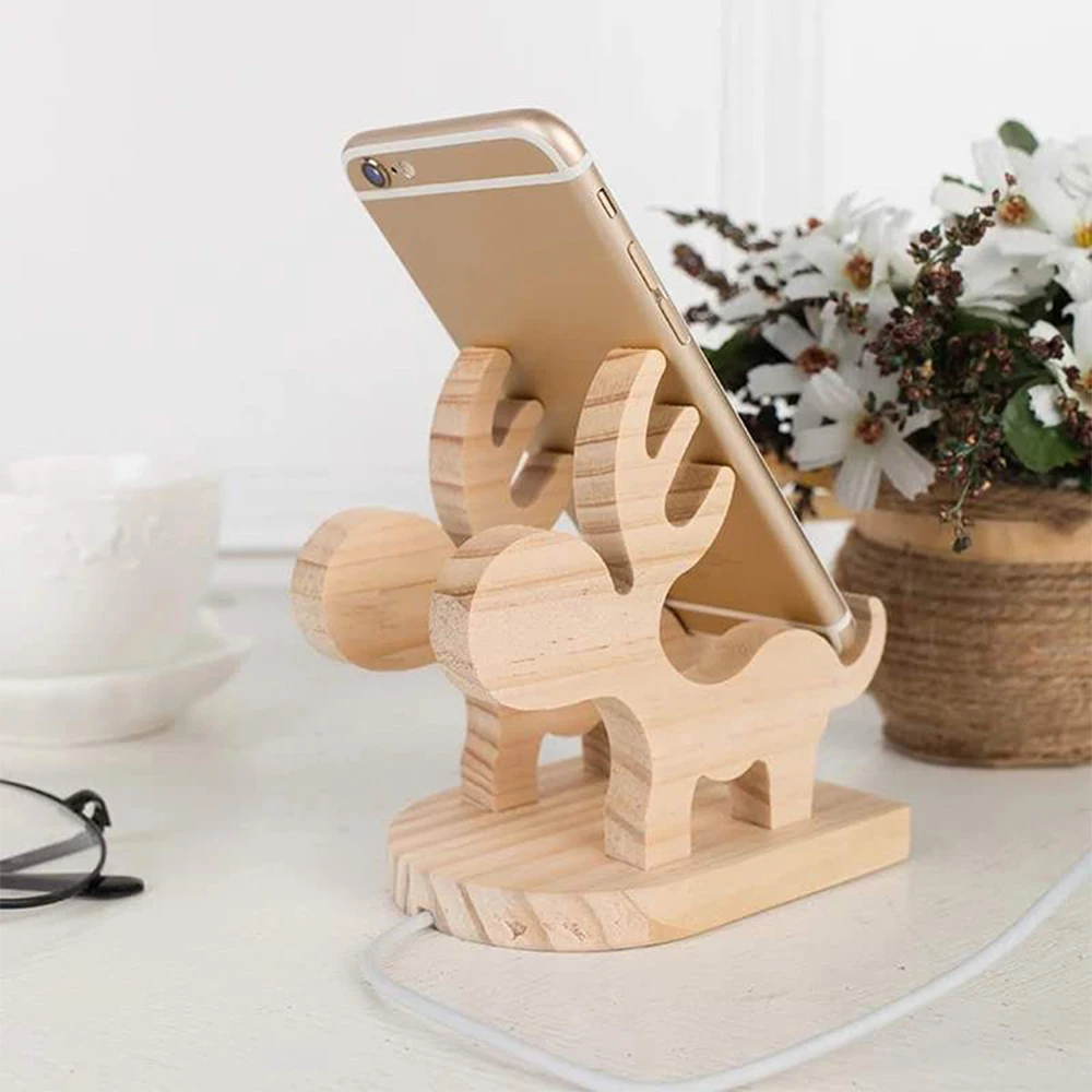 

New Adjustable Universal Portable Laptop Stand Wooden Holder Mount Detachable Laptop Holder Wooden Holder Mount Saving Space