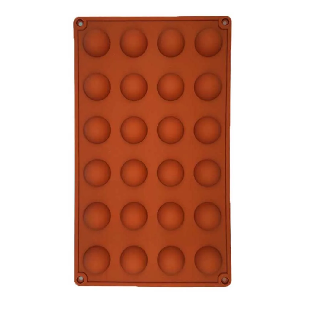 Half Ball Sphere Silicone Cake Mold Muffin Chocolate Cookie Baking Mould Pan 3pc | Tools