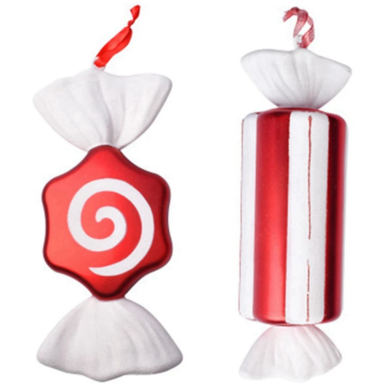 

2 шт., декоративные подвески в виде конфет, 30 см