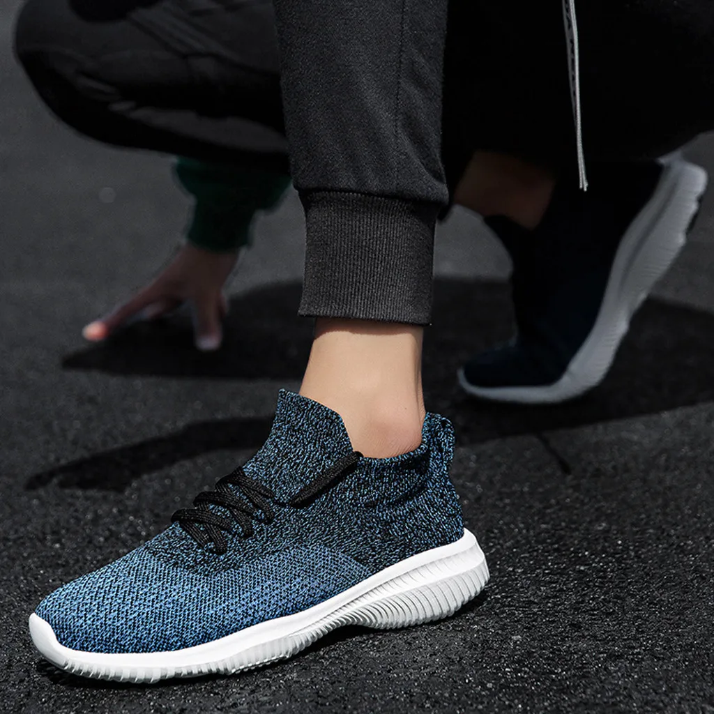 

New Men Running Shoes Blade Cushioning Sports Sneakers for Men Breathable Sports Shoes Male Outdoor Athletic Trainers