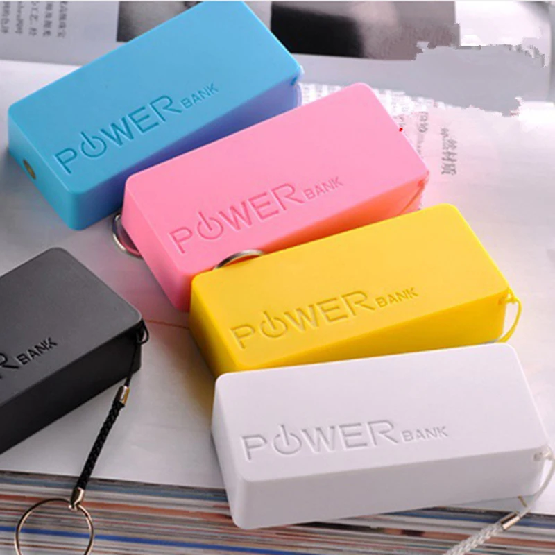 5600mAh 5V USB DIY Мощность банк чехол Портативный внешний 2X18650 Батарея ящик для хранения