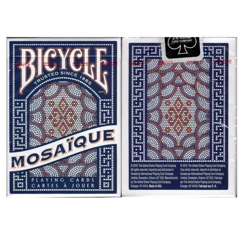 

Bicycle Mosaique Playing Cards Poker Size Deck Limited Edition Magic Cards Magic Tricks Props for Magician High Quality Poker