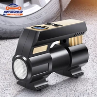portable car air pump electric tire inflator pump 12v digital air compressor auto tyre pumb for automobile motorcycle bicycle