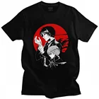 Футболка Черная в винтажном стиле, Себастьян михаелис, Мужская футболка из мягкого хлопка, футболка с короткими рукавами, подарок