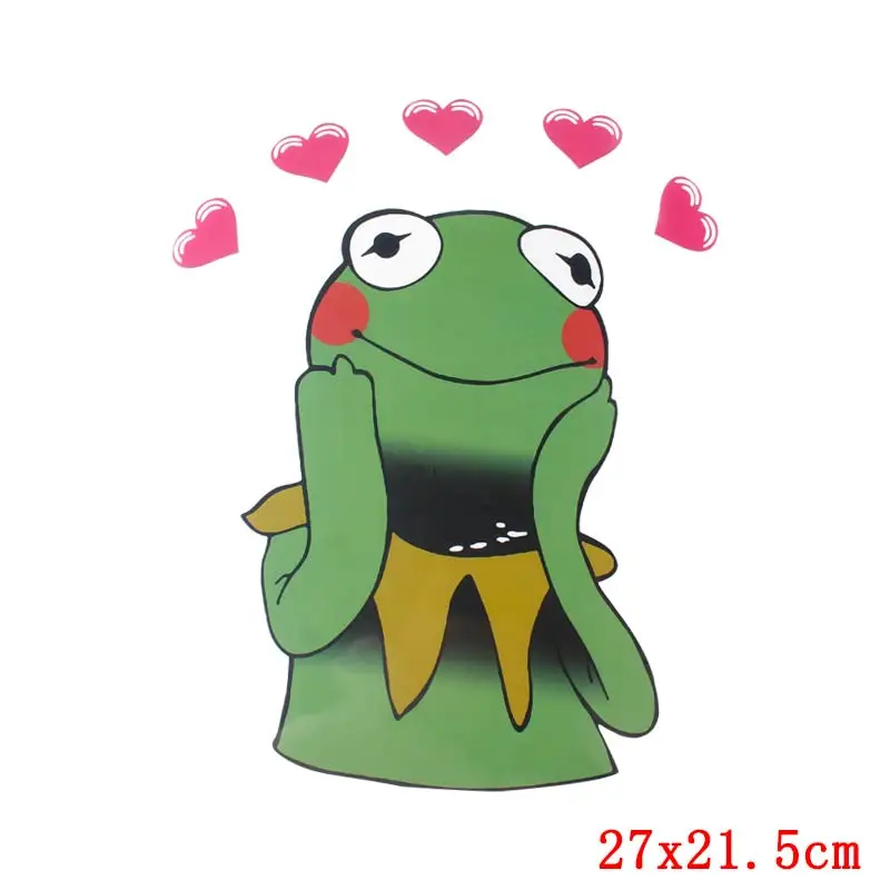 &quotСделай сам&quot с милыми рисунками лягушка Утюг на Термальность передачи для