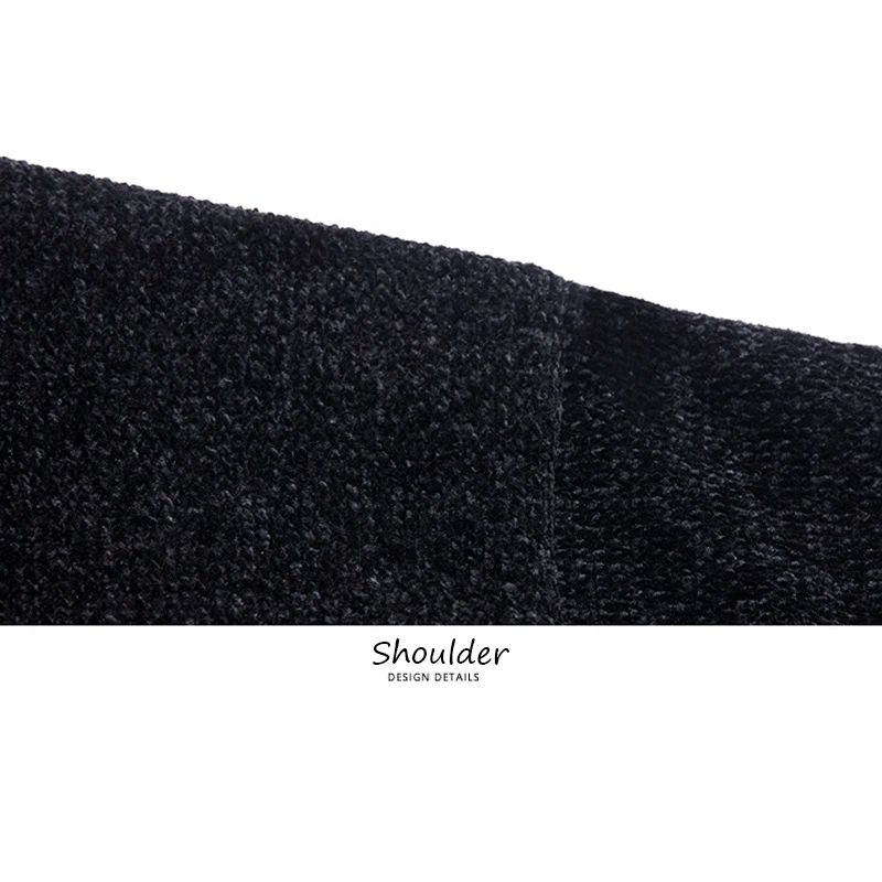

Autumn winter pullover sweater men fashion casual trend bottoming shirt special fine knit chenille comfortable and warm cool