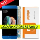 ЖК-дисплей 5,5 дюйма для Xiaomi Mi Note 3 с сенсорным экраном и дигитайзером, датчик отпечатка пальца с рамкой Mi Note 3, запчасти для ремонта, оригинал