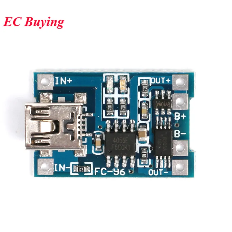Type-c/Micro/Mini USB 5V 1A 18650 TP4056 модуль зарядного устройства литиевой батареи зарядная