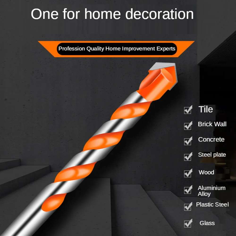 

Alloy Triangle Tool Overlord Drill Bit Tile Cement Wall Marble Ceramic Multi-function Hole Set Drill Drill Tool