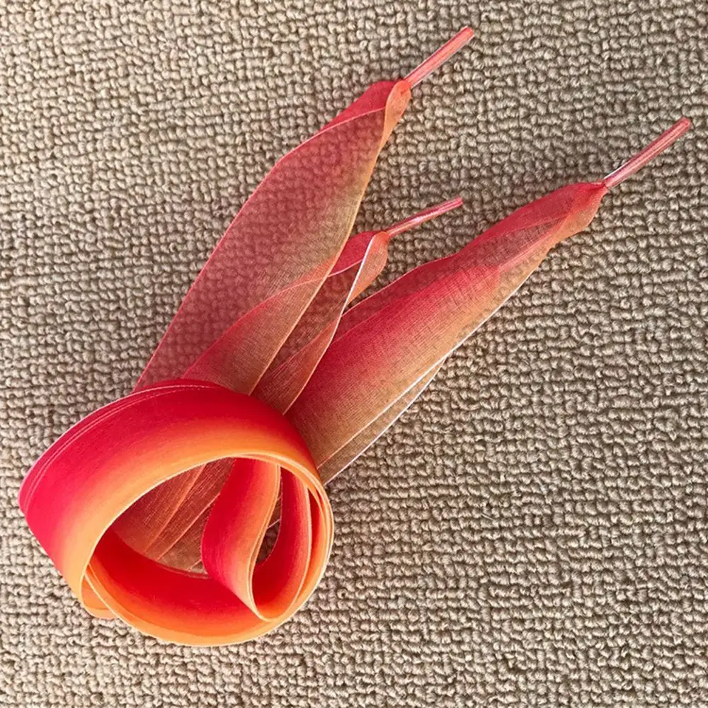 

Flat Shoes 120cm Womens Color Changing Creative Strings Lace Shoelaces Gradient Color