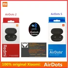 Оригинальная Беспроводная Bluetooth-гарнитура Xiaomi Airdots 2 TWS Redmi Airdots S, игровые наушники с шумоподавлением, басовые стереонаушники Mi Airdots 2