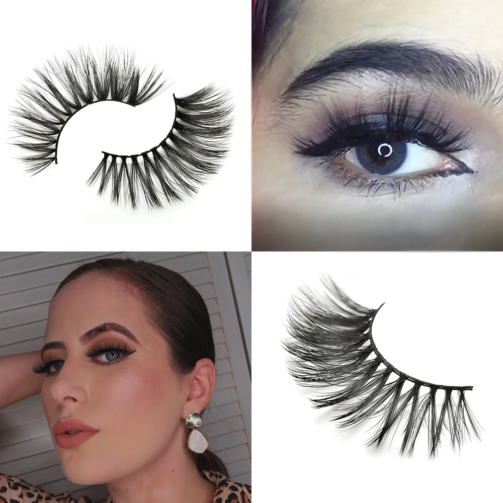 5 пар Friholl. m Lashes натуральный вид 100% ручная работа дешевые 3d искусственная норка