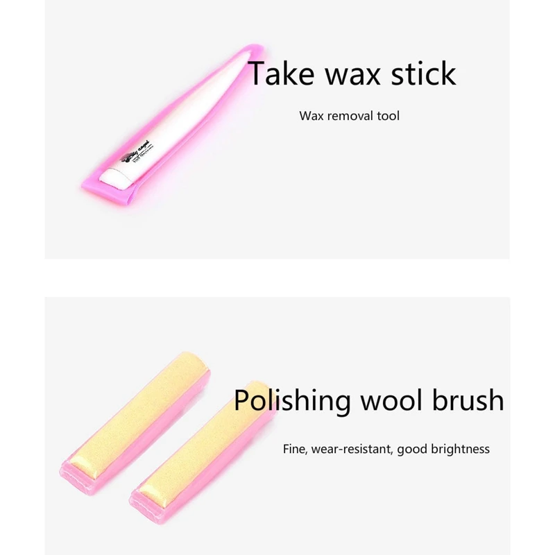 

Nail Art Tools Waxing Polish Blocks Manicure Tool Buffer Equippment Nail Sanding Sheepskin Women Makeup Accessories