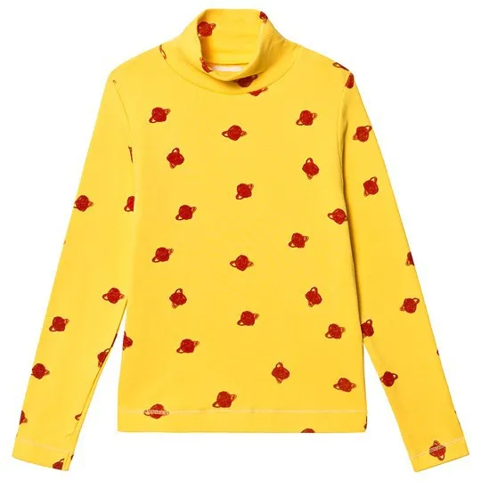 High collar Осень-зима BC/брендовые Детские футболки для мальчиков, модная одежда для девочек с рисунком футболка с длинным рукавом детские, для малышей хлопковые топы - Цвет: High collar