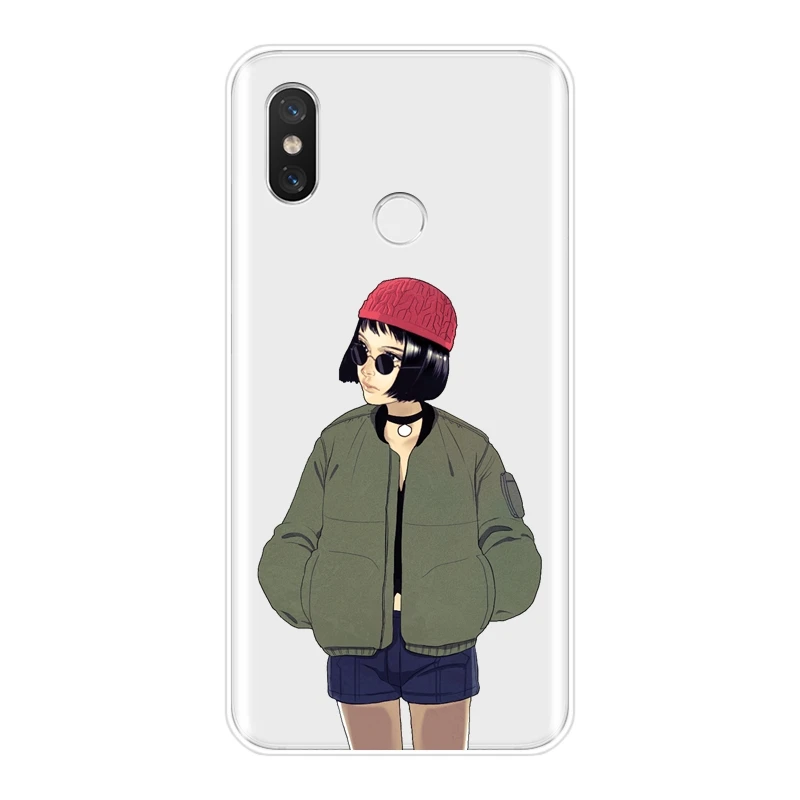 Чехол для телефона Xiaomi Mi 5 5C 5S 5X 6 6X Plus 8 SE MI A1 A2 Lite Mi5 Mi6 Mi8 силиконовая Мягкая задняя